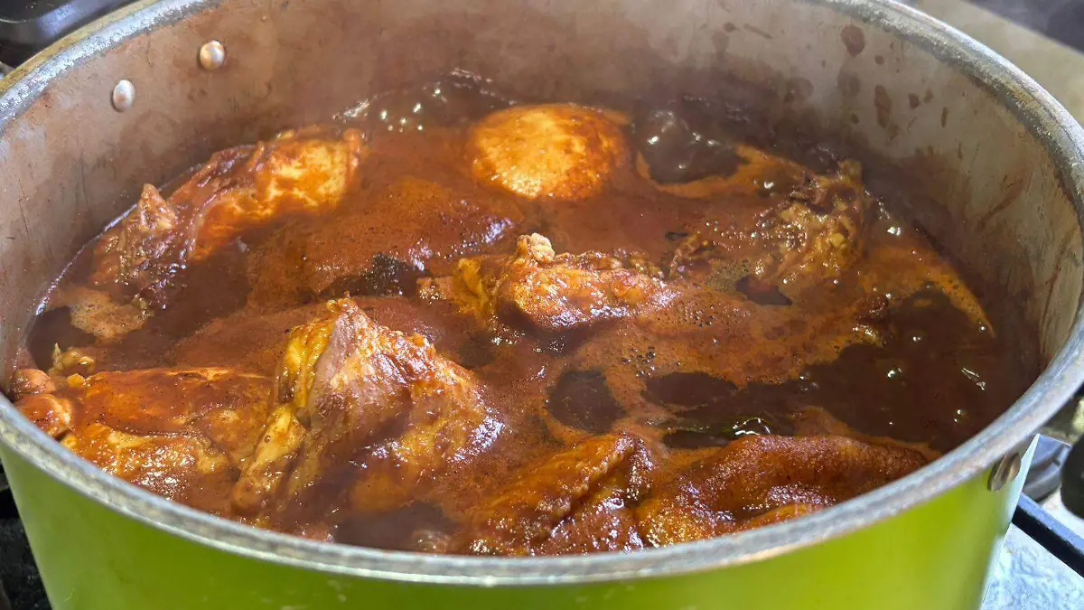 Barbacoa de pollo cacerola receta