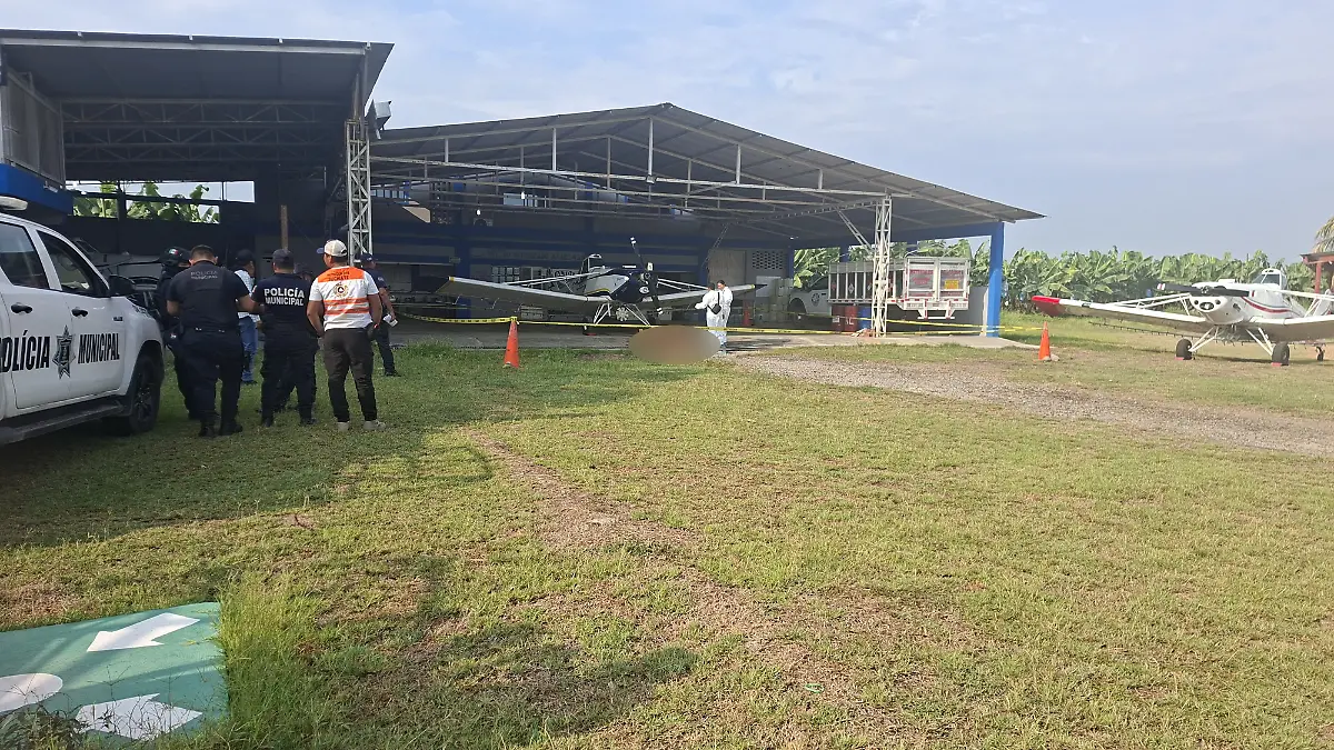 muerto por avioneta