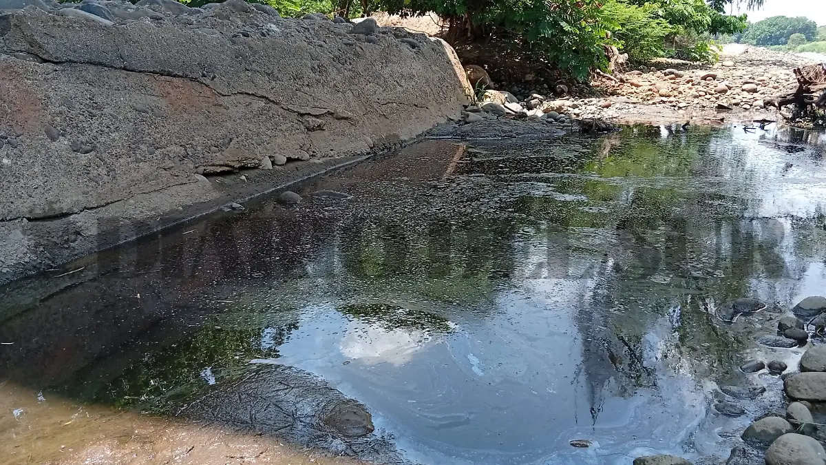 contaminación de río en Huehuetán0