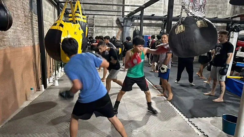 Entrenamiento boxeo