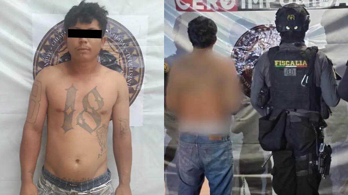 detenidos de bandas delictivas