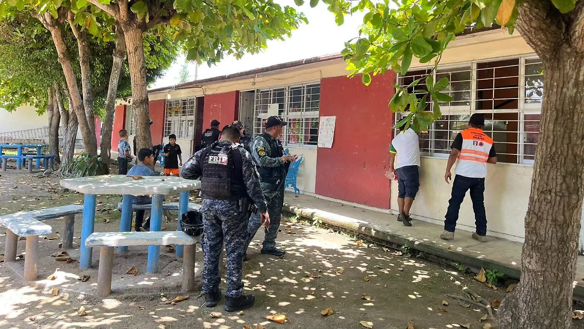 Daños en Suchiate por sismo de 7.41