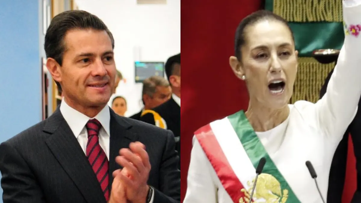 Peña Nieto felicita a Claudia Sheinbaum