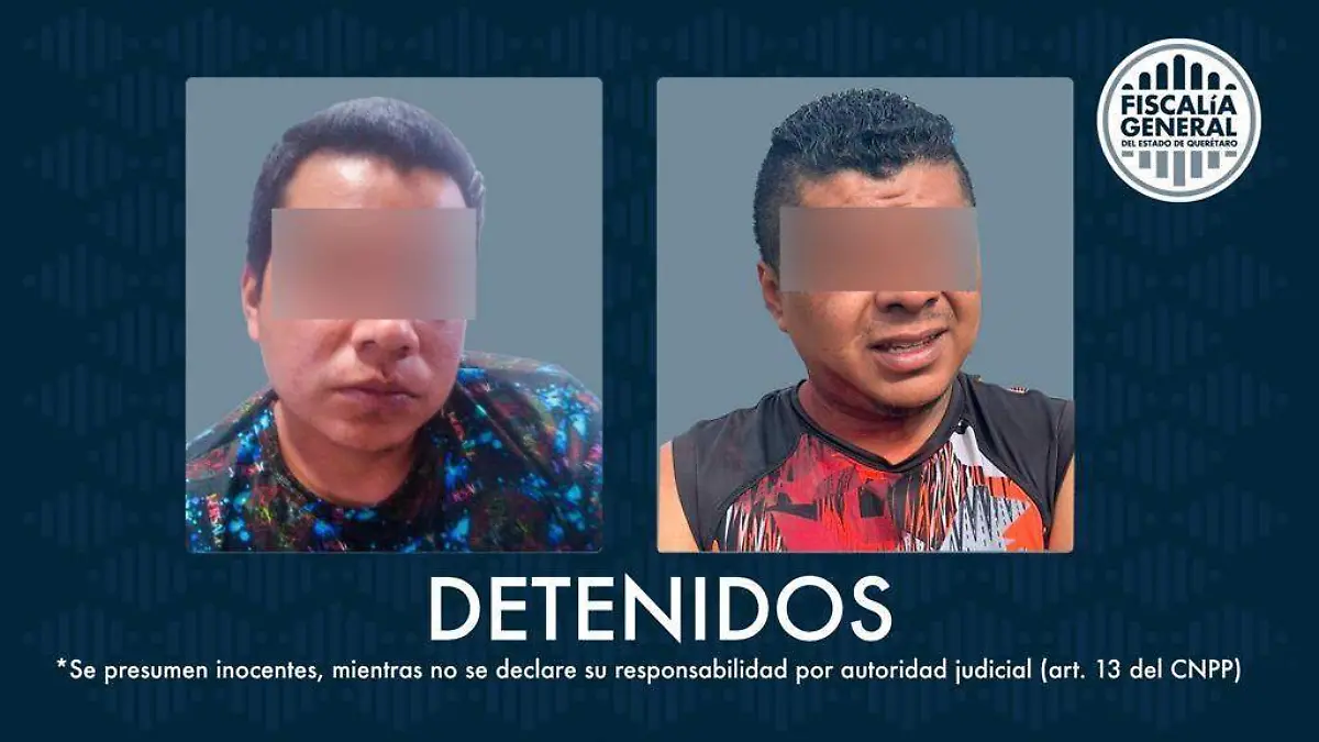 detenidos fge