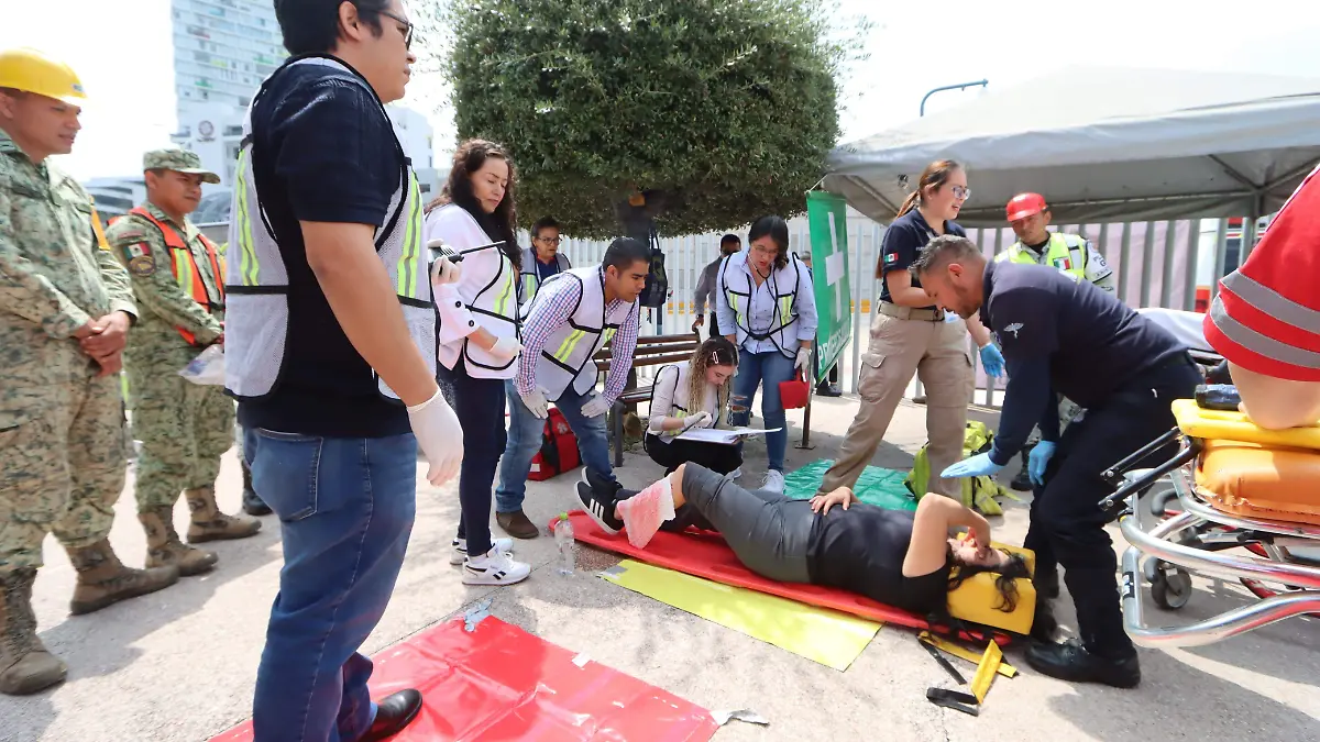 Simulacro centro cívico 4