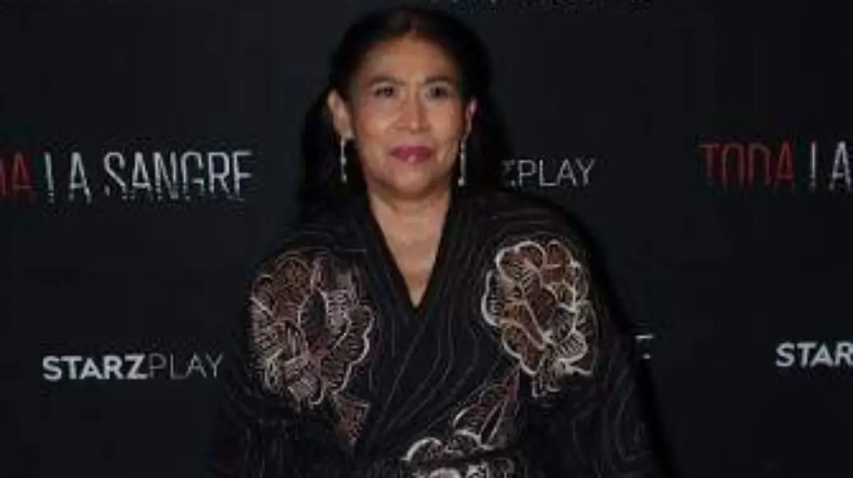 Clementina en presentacion de pelicula