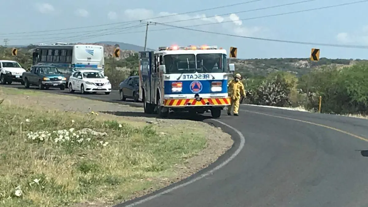 Cierre carretera estatal 500