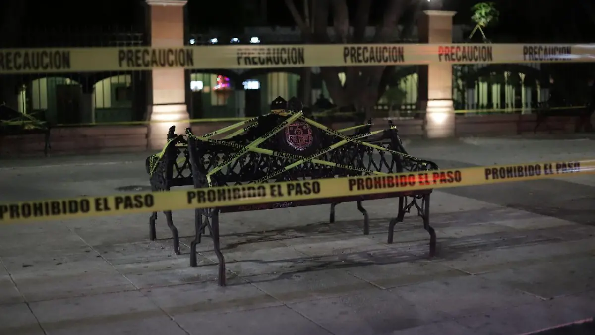 Operativo coronavirus Alameda Hidalgo