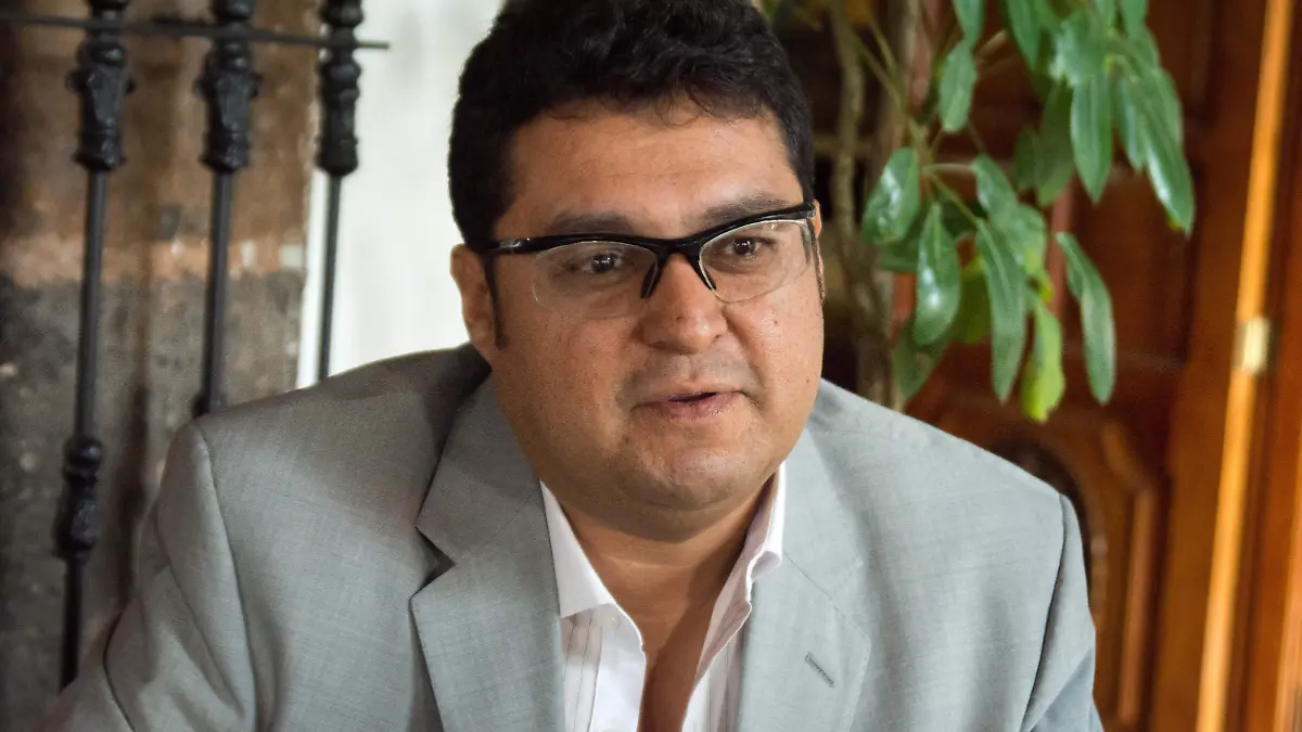 Juan Carlos González López, presidente de los Profesionales del Derecho.  Foto César Ortiz.