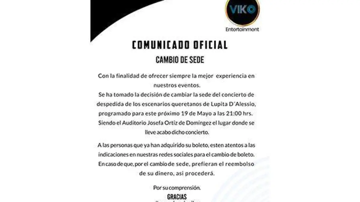 Comunicado