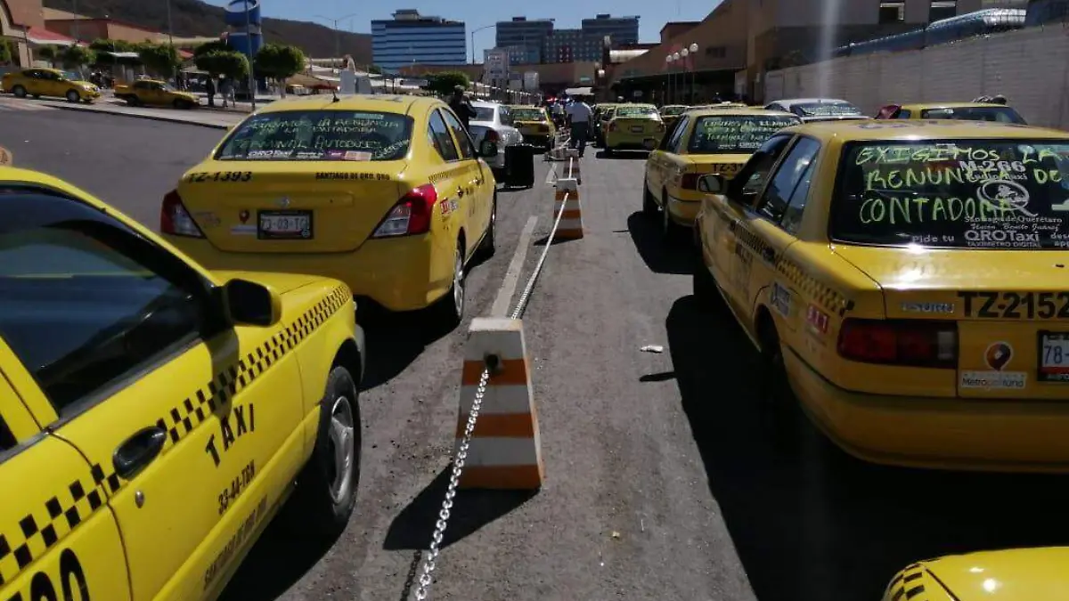 bloqueo taxistas 2