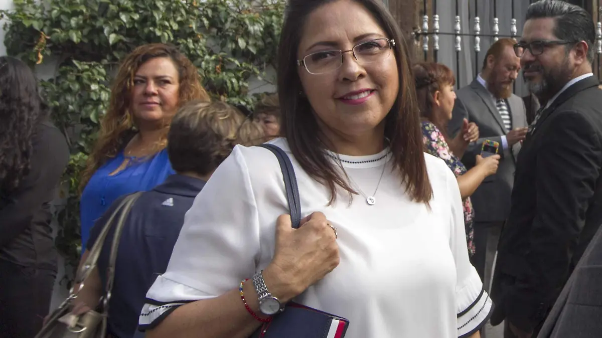 Judith Ortiz Monroy, regidora de la comisión de Educación y Cultura en San Juan del Río.  Foto César Ortiz.