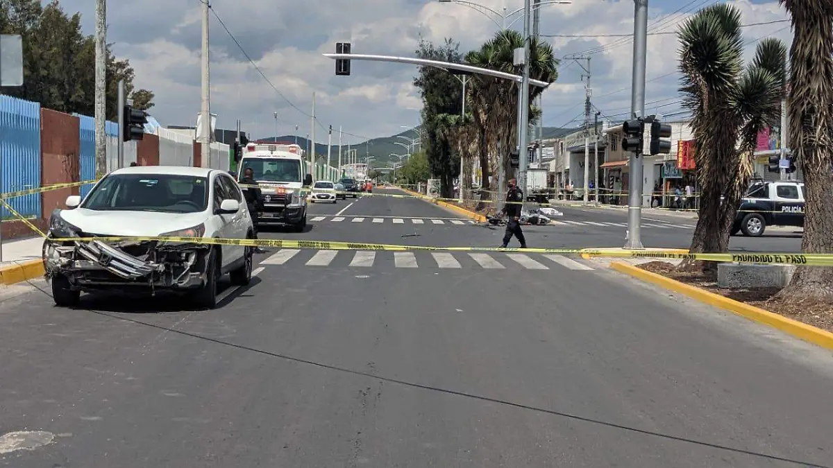 Muere motociclista