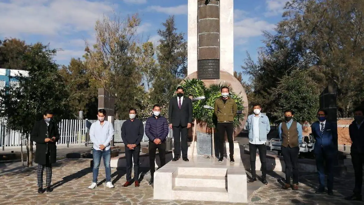 Ofrenda estudiantes del 68