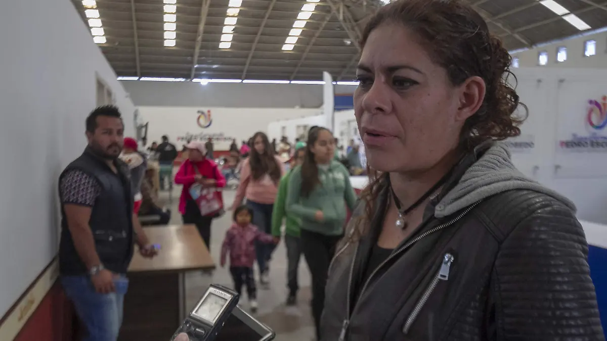 Elizabeth Chávez Cañas, titular de la Coordinación de la Bolsa de Trabajo y Becas de Pedro Escobedo. Foto César Ortiz2
