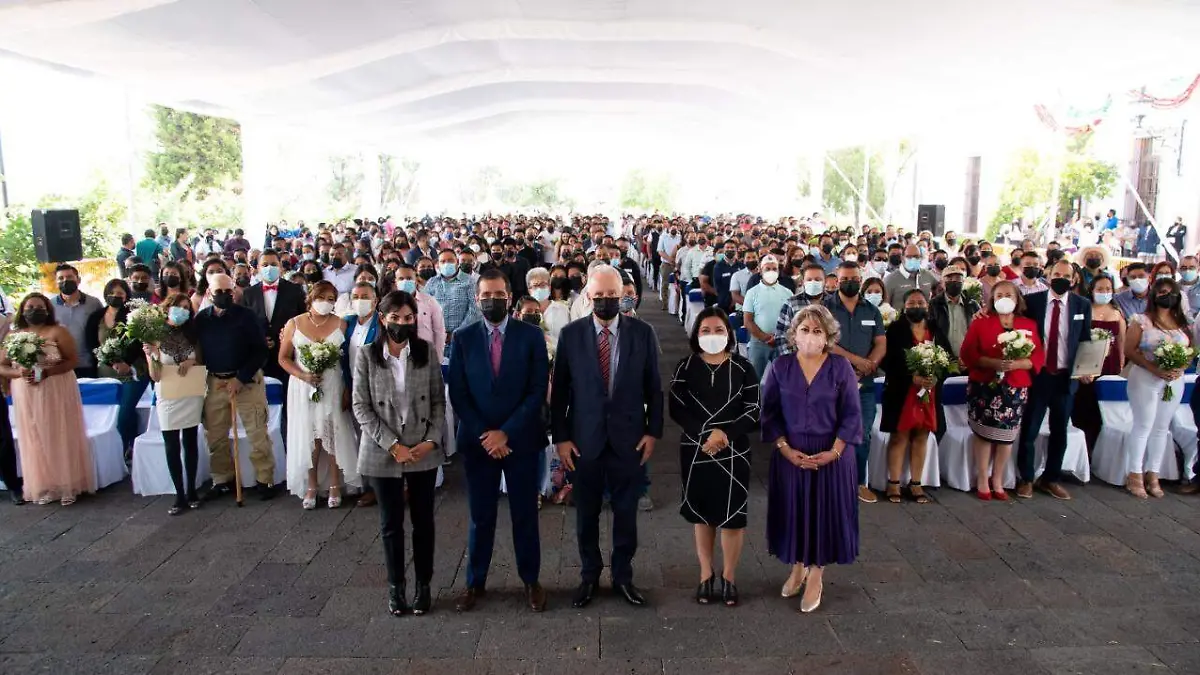 matrimonos colectivos