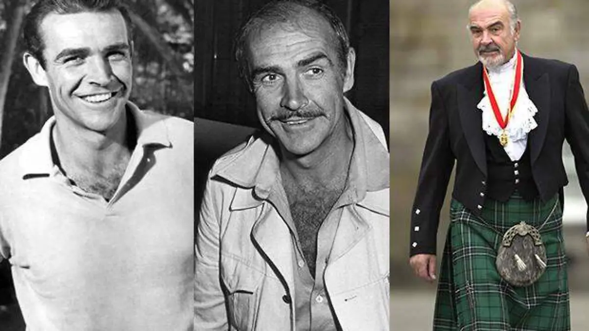 Sean Connery el más sexi-Pinterest y AFP
