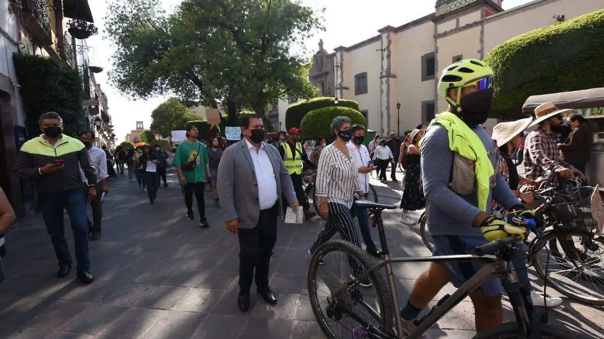 Marcha contra ley de aguas