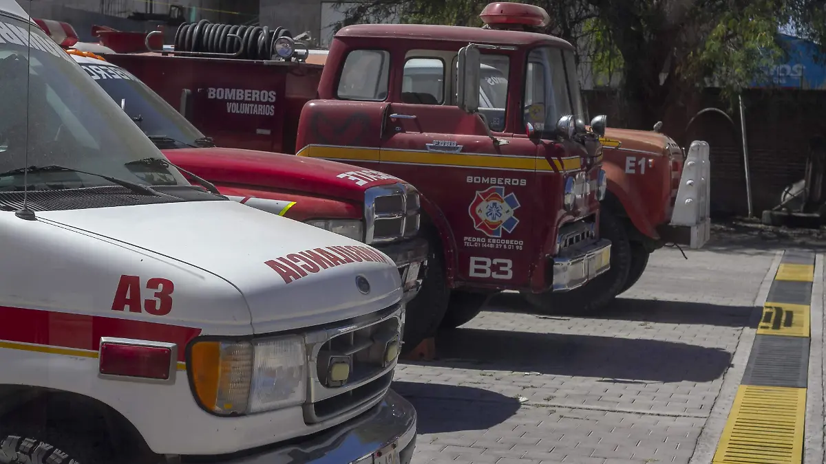 Asegura presidente municipal de Pedro Escobedo que bomberos recibirán apoyo en su administración.  Foto César Ortiz.