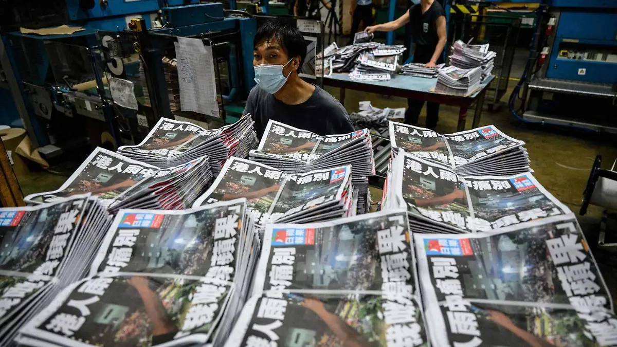 Diario Apple Daily-AFP