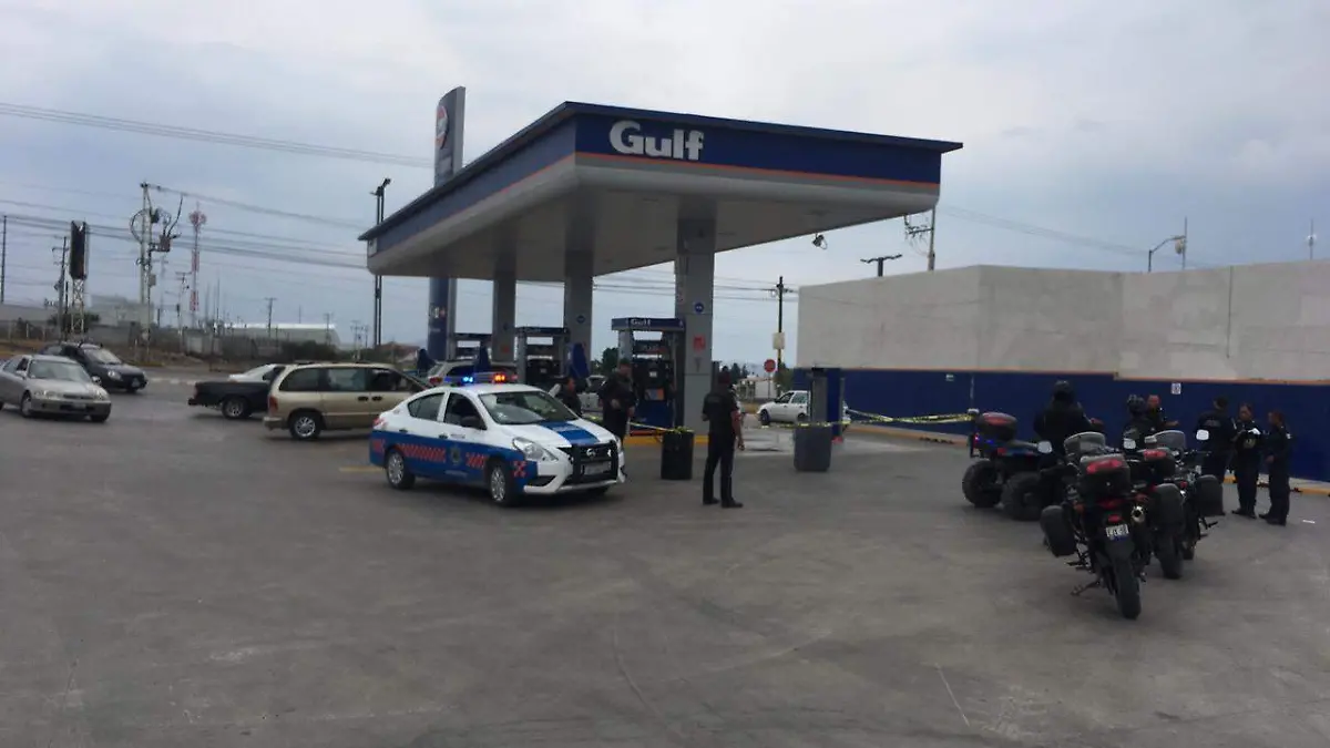 Robo Gasolinera