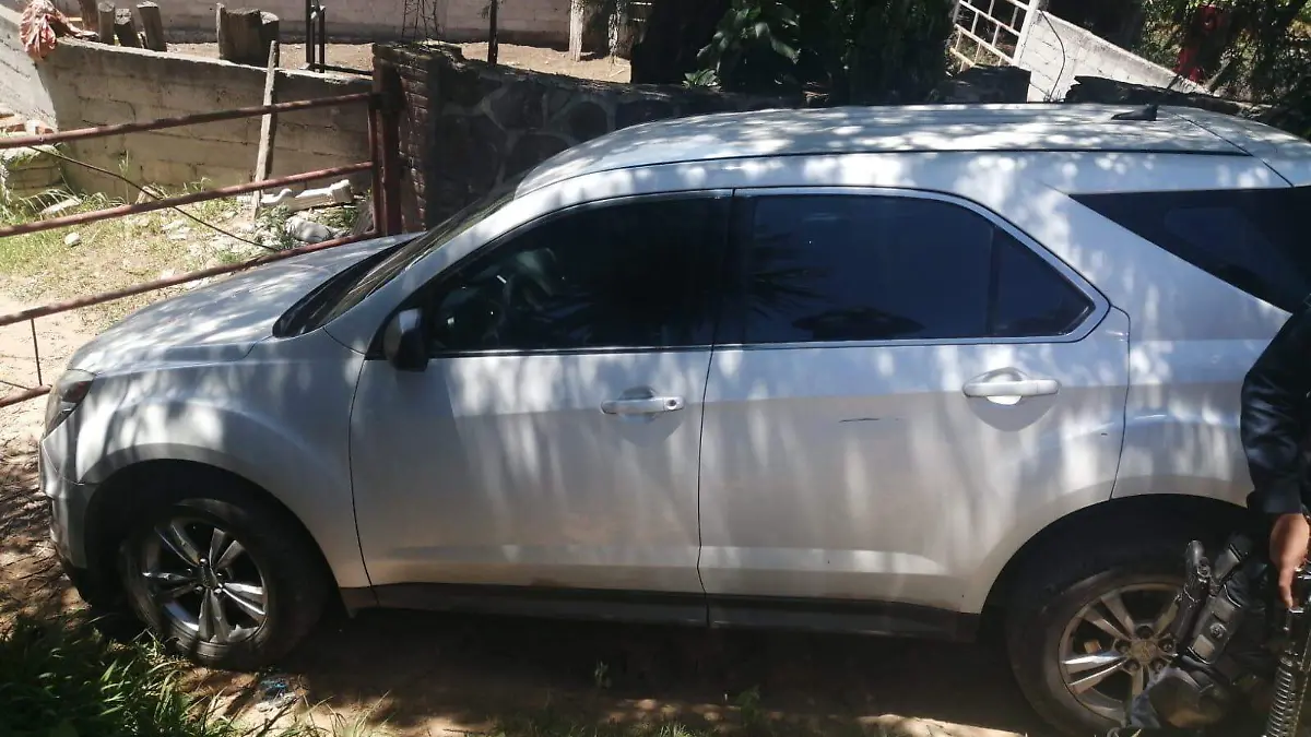 recuperan camioneta robada