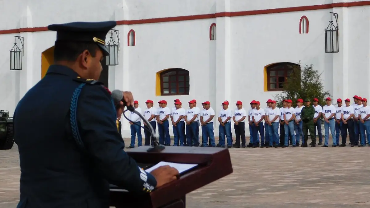 El Teniente Coronel del Arma Blindada Diplomado de Estado Mayor, Lázaro Morales Bello, fue el encargado de ofrecer el mensaje de bienvenida. Foto Especial
