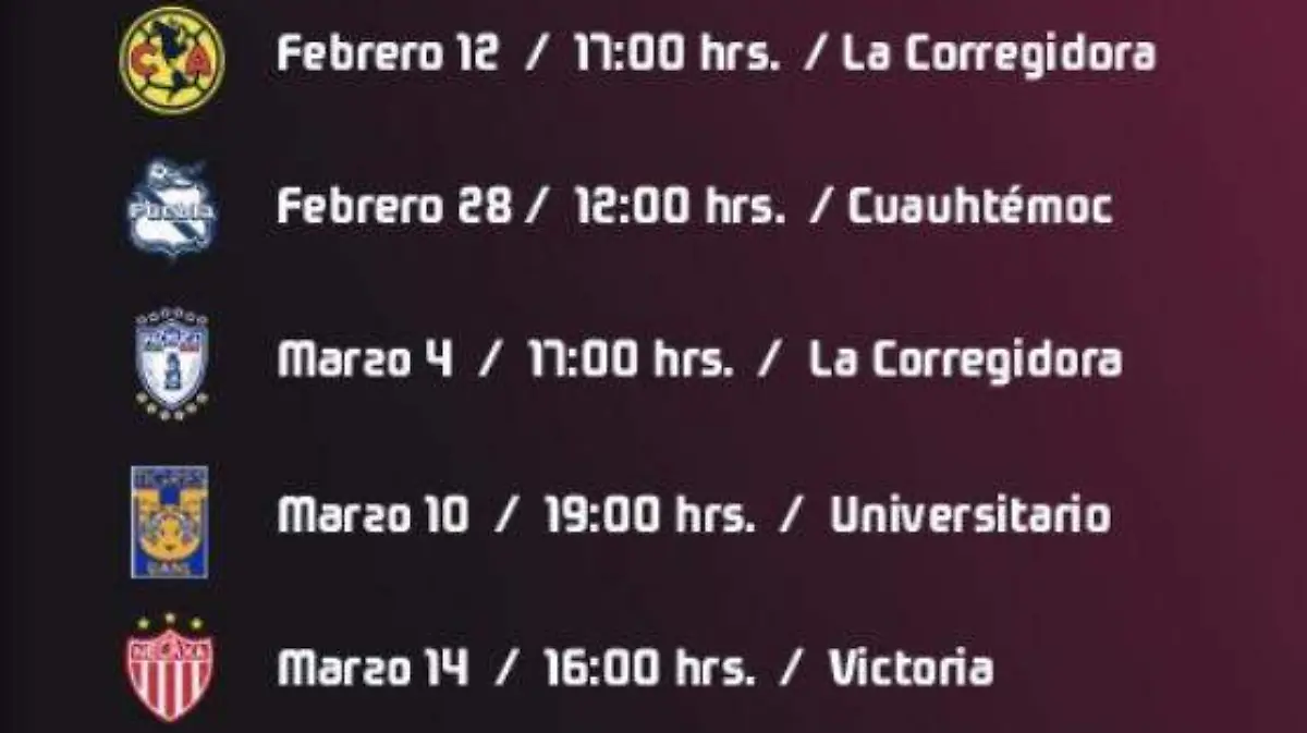 CALENDARIO