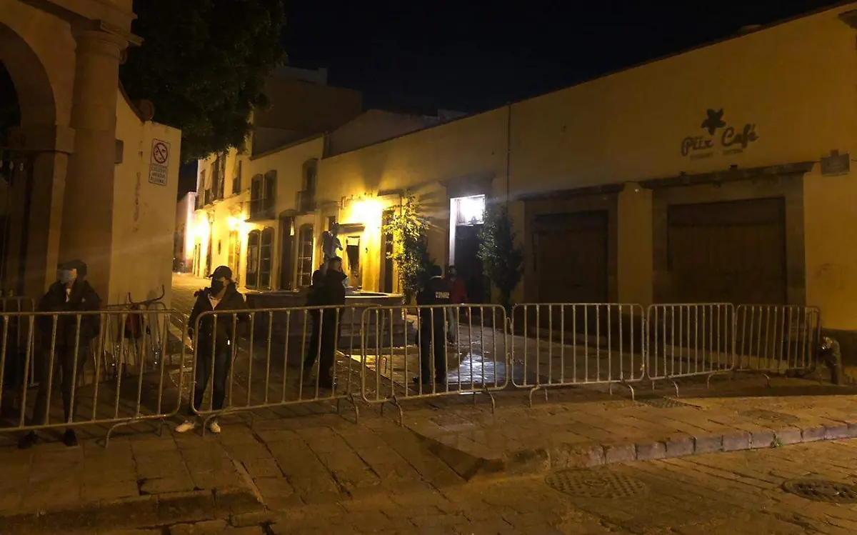 Calles vacías 15 septiembre