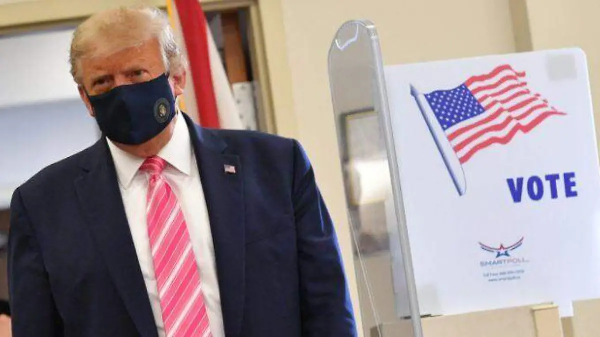 Trum vota en Florida-AFP