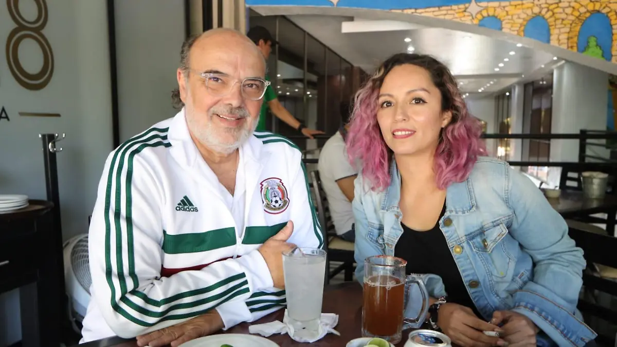 Andrés Esteves y Sandra Durán