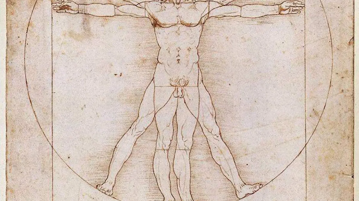 SECUNDARIA 1 Vitruvian Man-Leonardo-da-Vinci Venezzia Gallerie