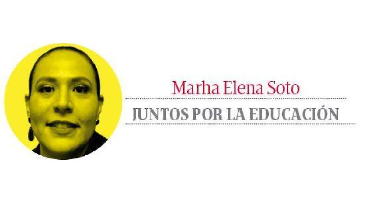 martha elena soto, juntos porla educación