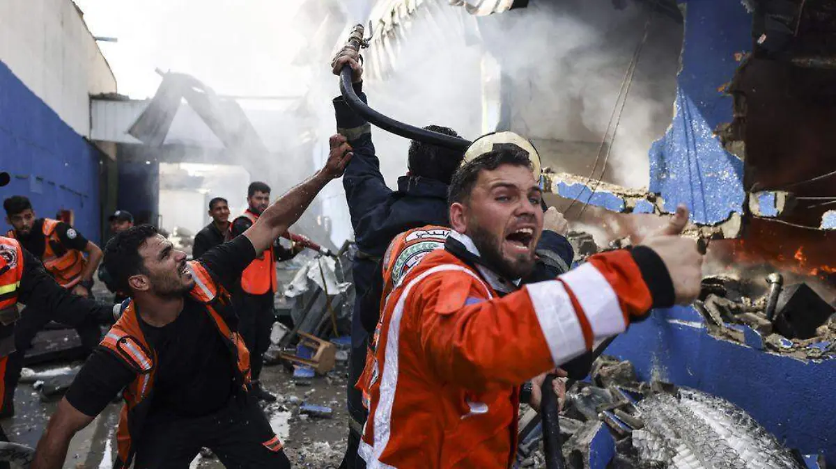 Bombardeos Israel-AFP