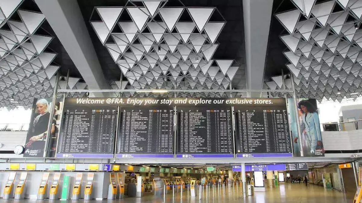 Aeropuerto Francfort-AFP