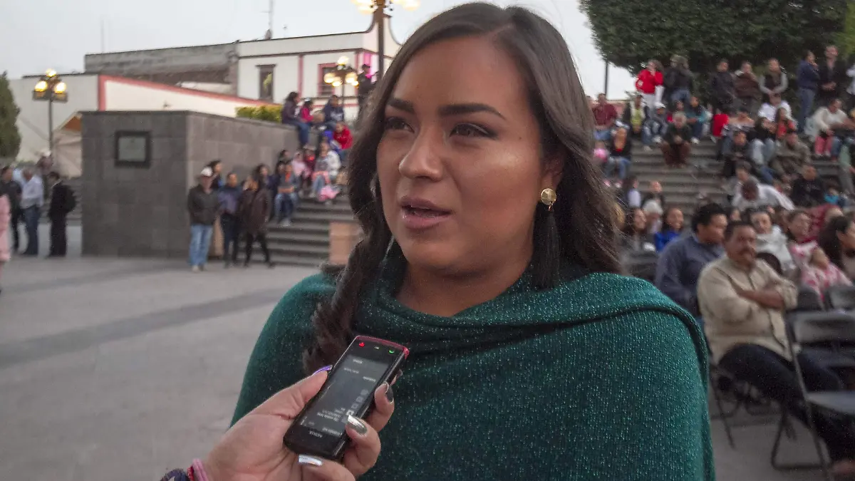 Viviana Rodríguez Jurado, regidora de la comisión de Juventud en Amealco. Foto César Ortiz
