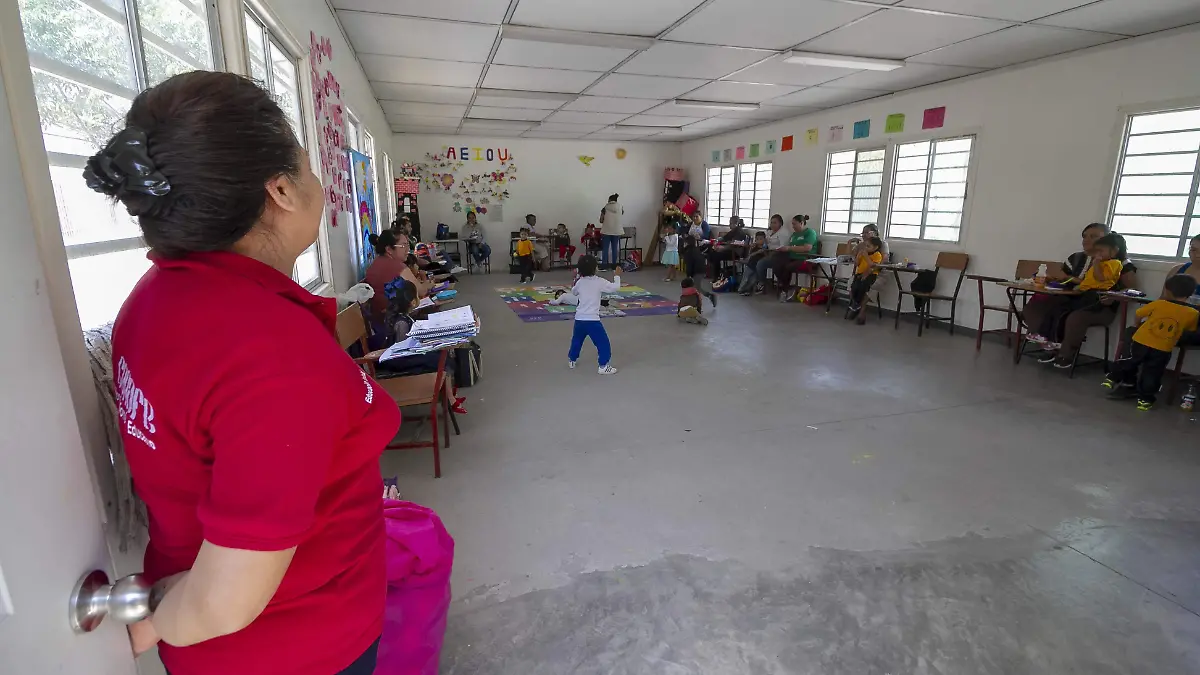 Son más de 20 años desde que Conafe trabaja en esta comunidad también conocida como El Ahorcado. Foto César Ortiz