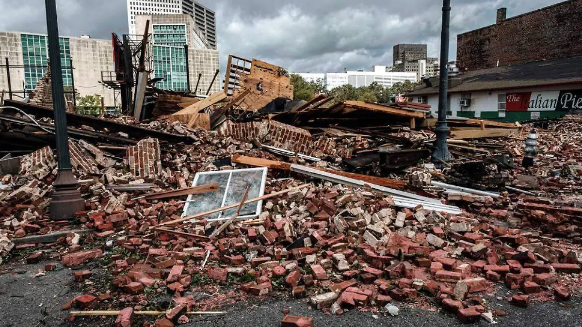 Hiracán Nieva Orleans.EFE