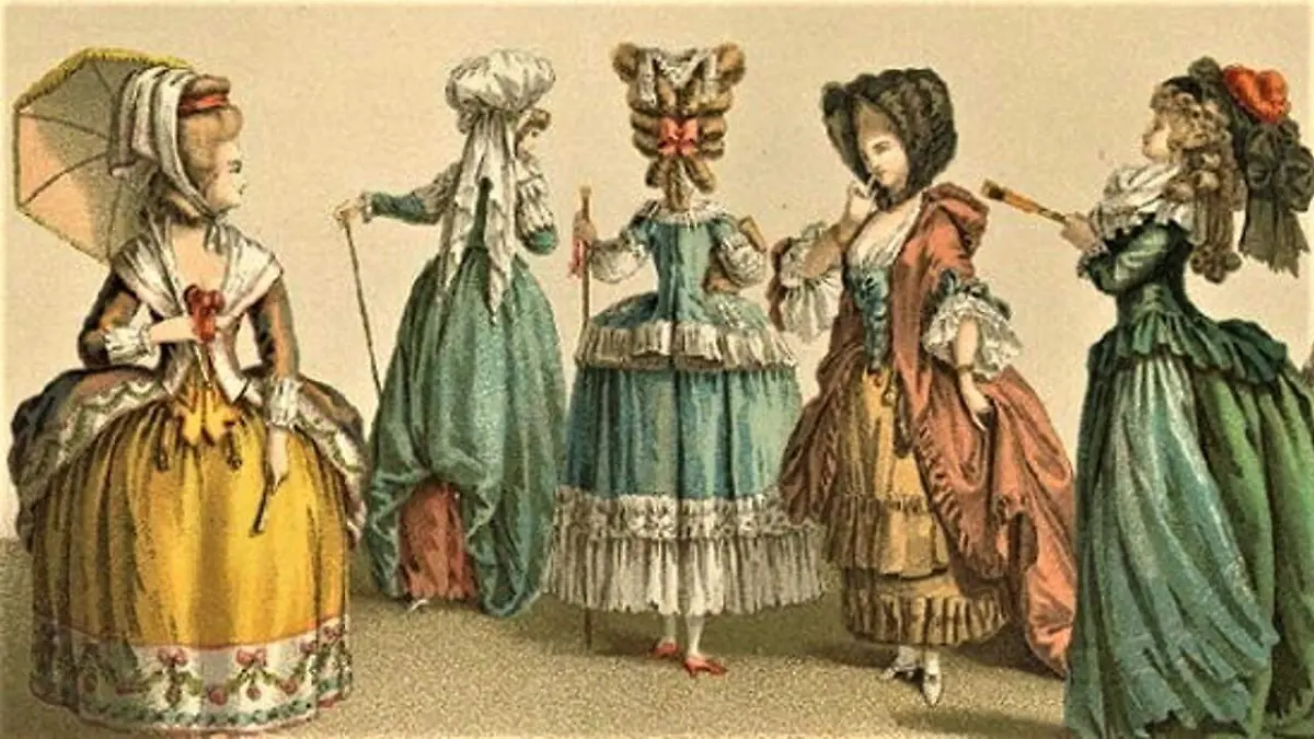 2. Moda Femenina. S. XVIII