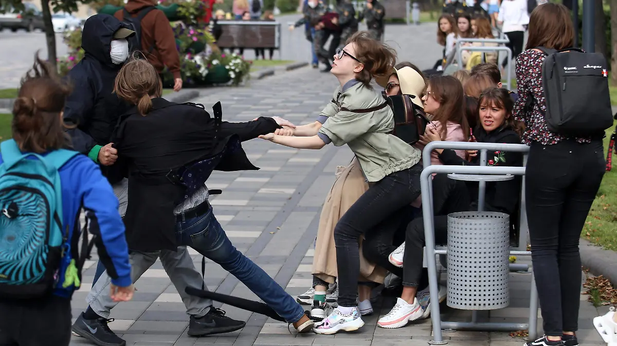 Manifestación estudiantes bielorrusia 3-AFP