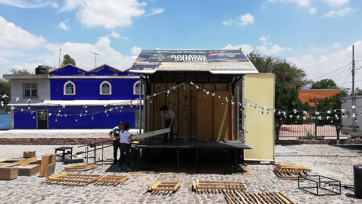 1. 'Bodas de sangre' en Ejido Bolaños. Foto de Adrián Palomo