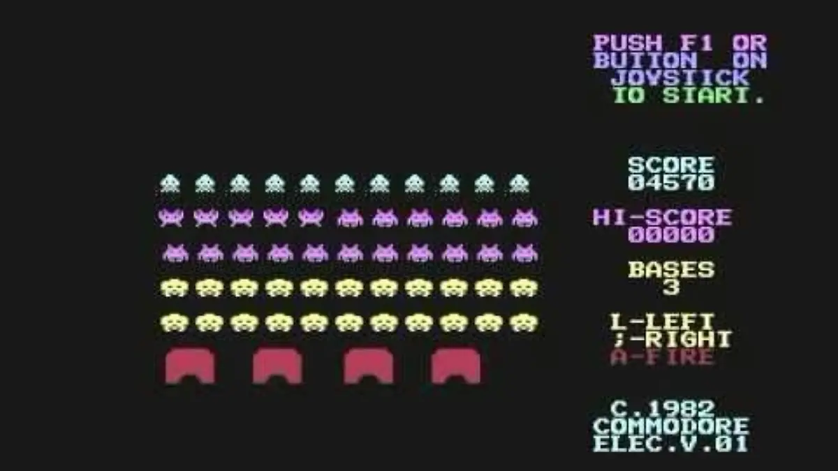Space Invaders (1982-Commodore
