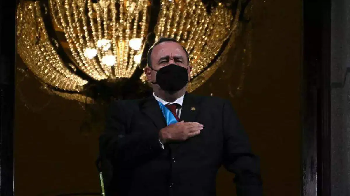 Presidente de Guatemala-AFP