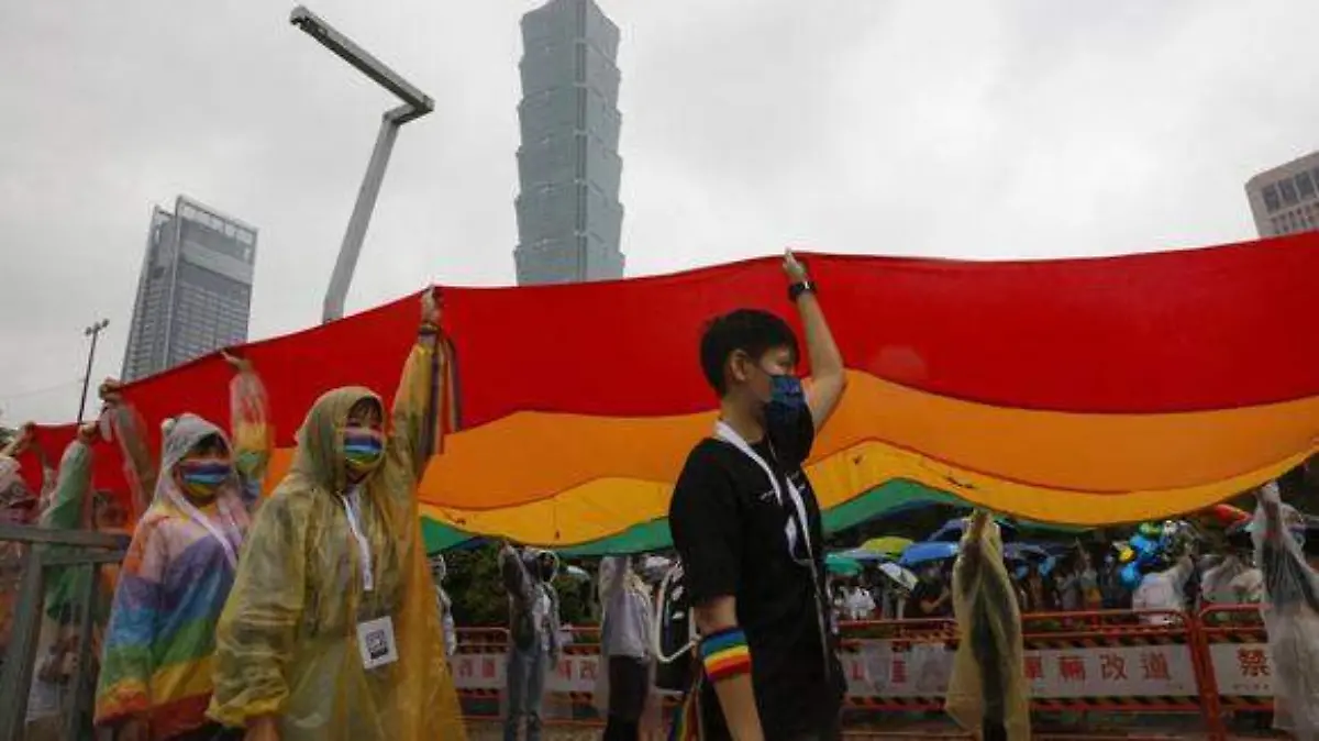 Marcha LGBT Taiwán-AFP
