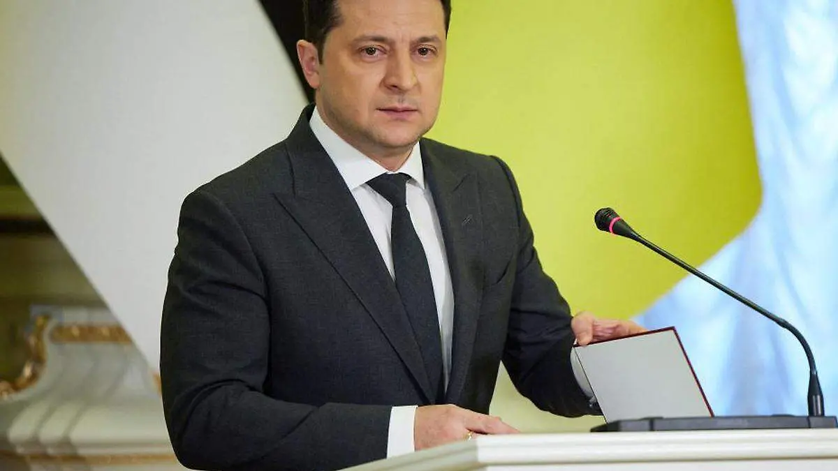 Volodimir Zelenski-AFP