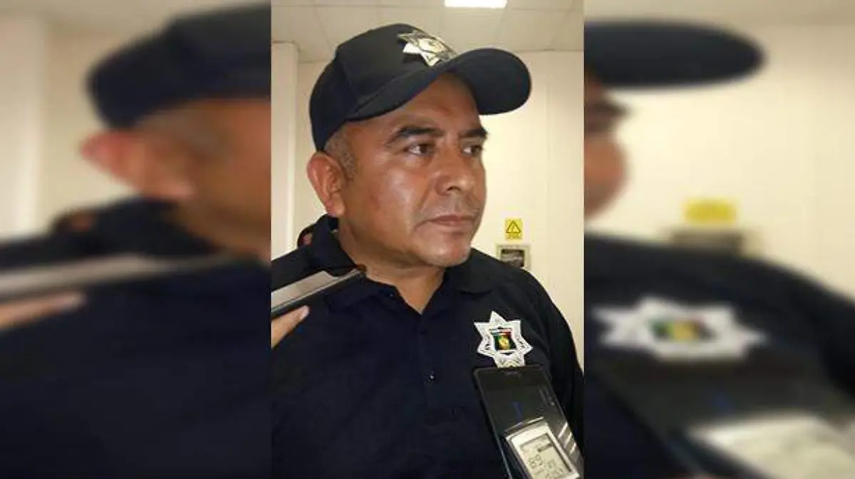 Gildardo Luna García, director de Policía Estatal.  Foto Monsetrrat García.