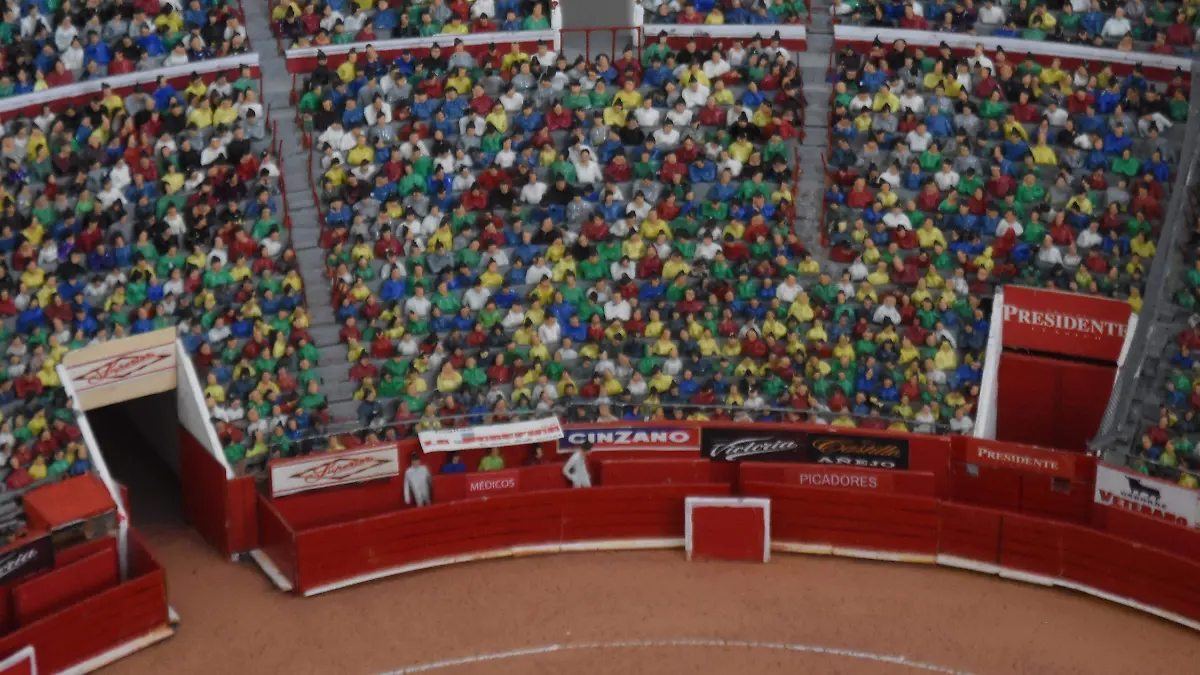 maqueta, plaza de toros, toros