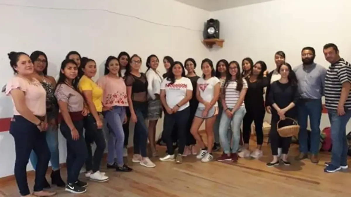 Están listas las participantes del concurso la Flor Más Bella del Campo. Foto Especial