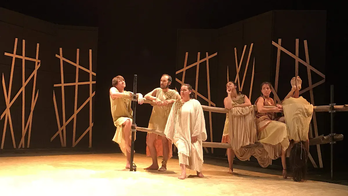 2. Obra 'Id descalzos' de Atabal Teatro. Foto Atabal Teatro