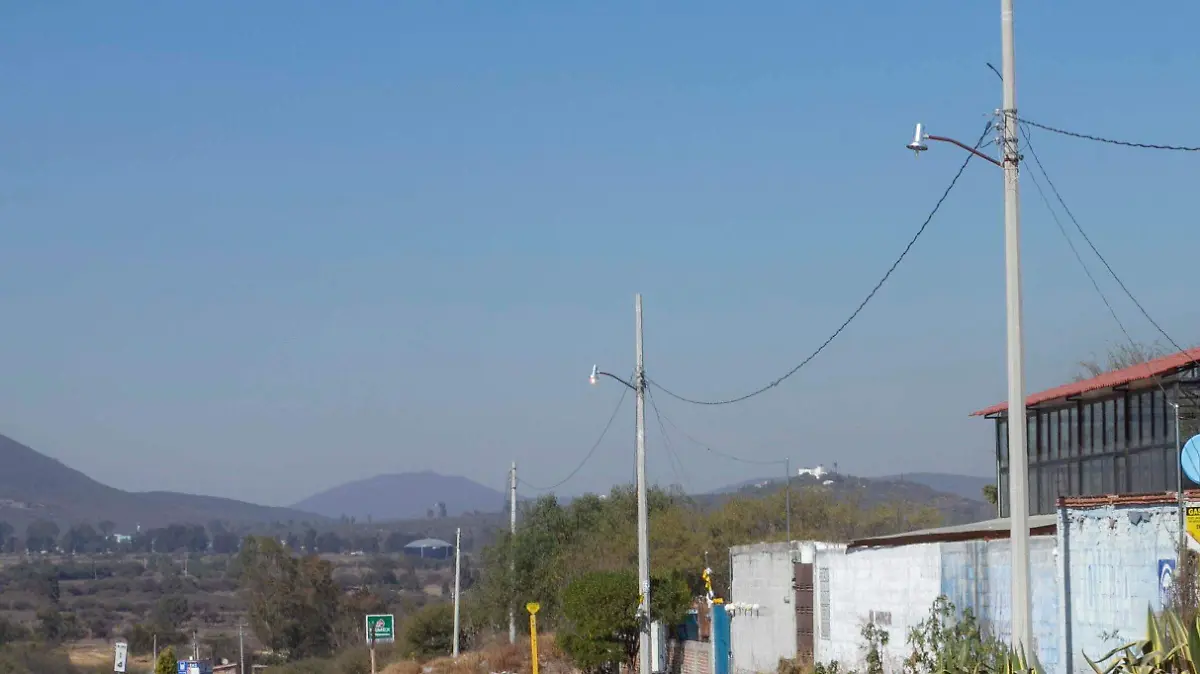 La comunidad de La Venta requiere apoyo para mejorar alumbrado público. Foto César Ortiz